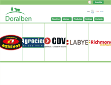 Tablet Screenshot of doralben.com.uy